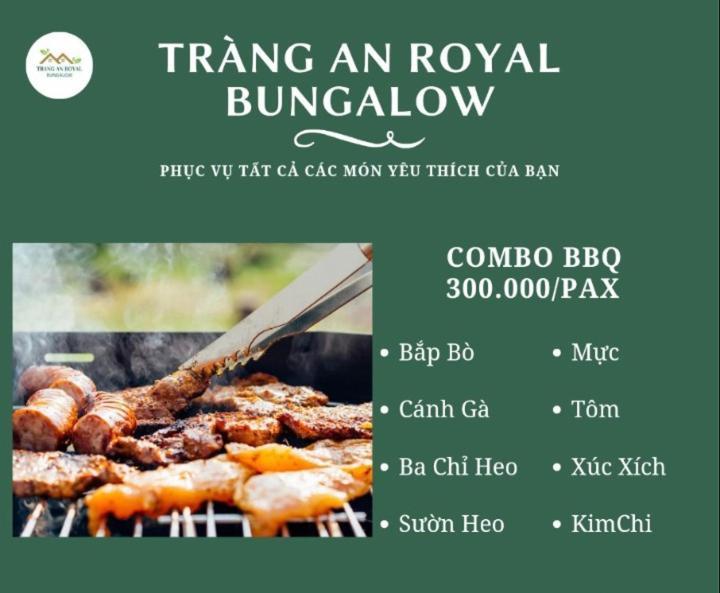 Trang An Royal Bungalow Ninh Bình Exteriör bild